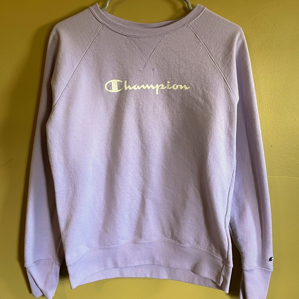 Lavender Champion Sweater
